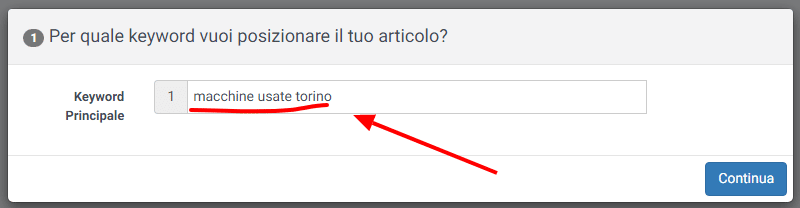 strumento editoriale seozoom per articoli ottimizzati seo