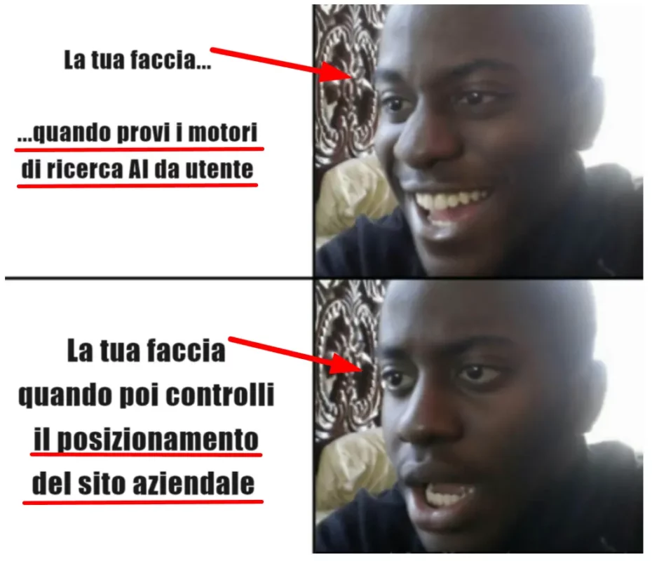 motori di ricerca ai meme prima e dopo