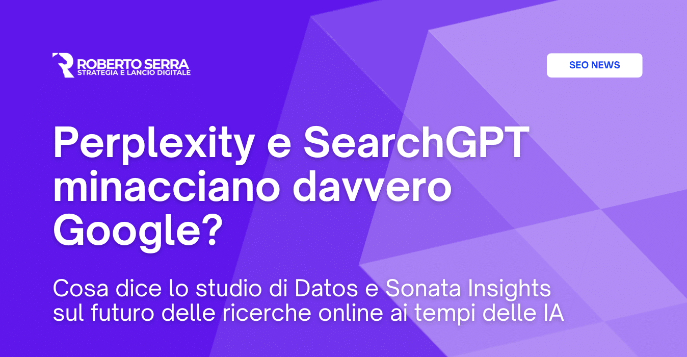 IA come Perplexity e SearchGPT minacciano davvero Google nelle ricerche online?