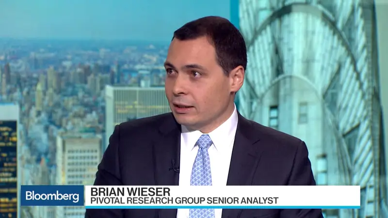 Brian Wieser ospite da Bloomberg, fonte screenshot YT