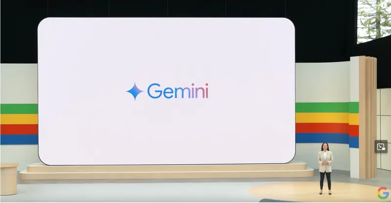 Google Gemini screenshot yt dal Google I/O 2024