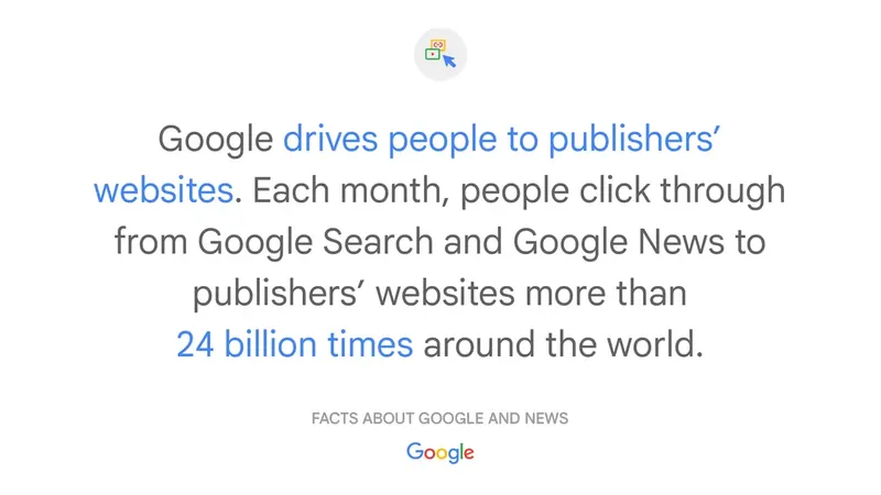 Google sul caso Europa e Google news fonte blog Google 13 novembre 2024