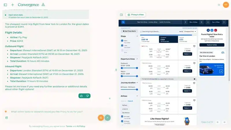 esempio Proxy Lite fonte Convergence 25 febbraio 2025